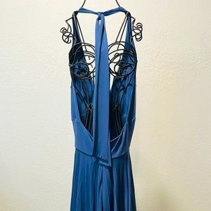 Never worn. Halter dress.